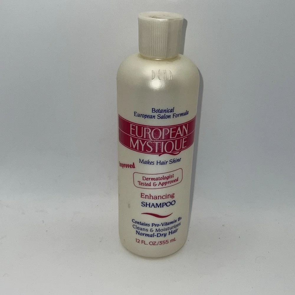 Vintage 1994 European Mystique‎ Enhancing Shampoo Normal- Dry Hair 12oz NOS Prop